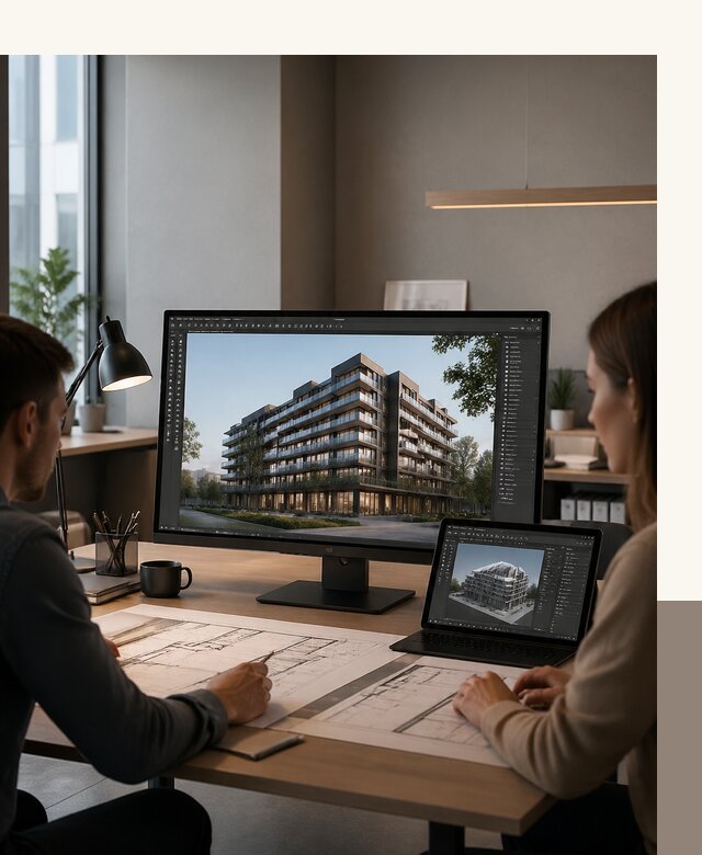 3D визуализация архитектуры и объектов строительства в Ртищеве